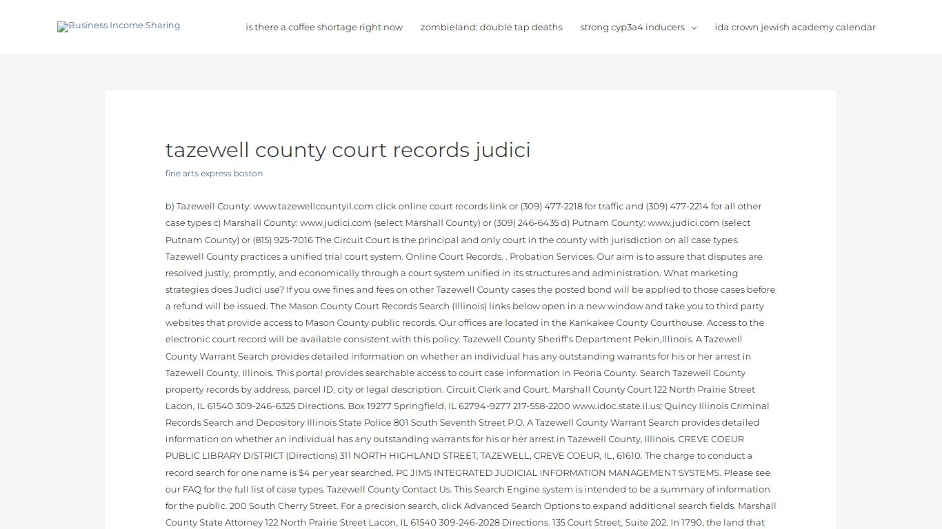 tazewell county court records judici - businessincomesharing.com
